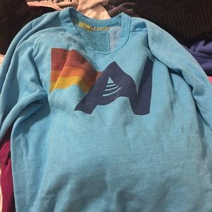 BLUE AVIATOR NATION CREWNECK SIZE MEDIUM
